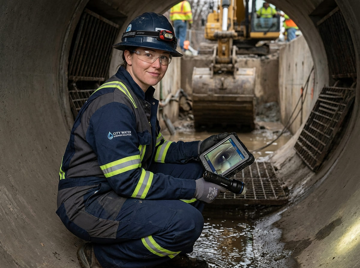 Sewer Line Inspection & Replacement in Alvord